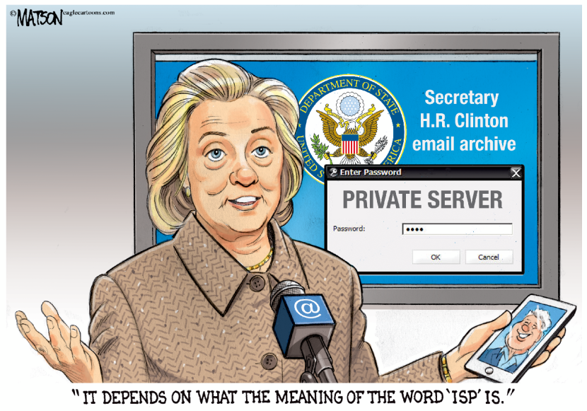 Hillary Clinton's Private Email Account-COLOR
