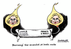 HILLARY SCANDALS  by Jimmy Margulies