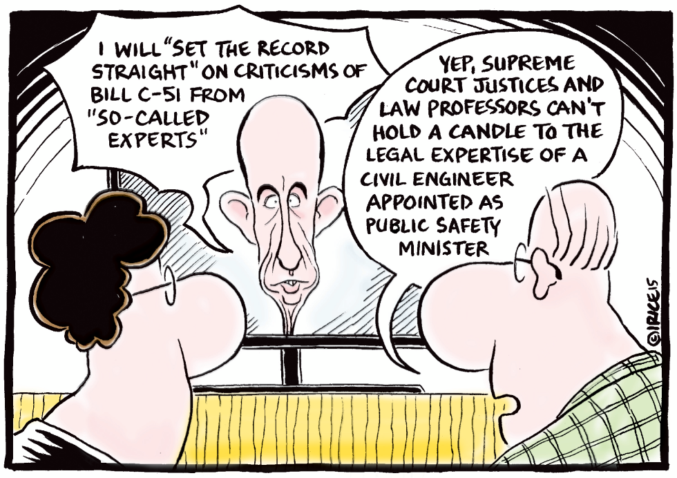 Stephen Blaney and Bill C 51