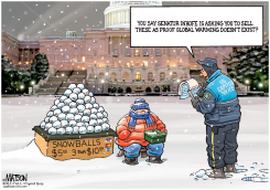 SELLING SNOWBALLS ON THE NATIONAL MALL by R.J. Matson