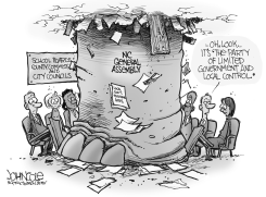 LOCAL NC  GOP AND LOCAL GOVERNMENT BW by John Cole