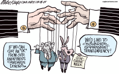 SUNSHINE WEEK  by Mike Keefe