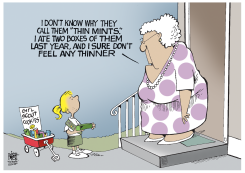 GIRL SCOUT COOKIES,  by Randy Bish