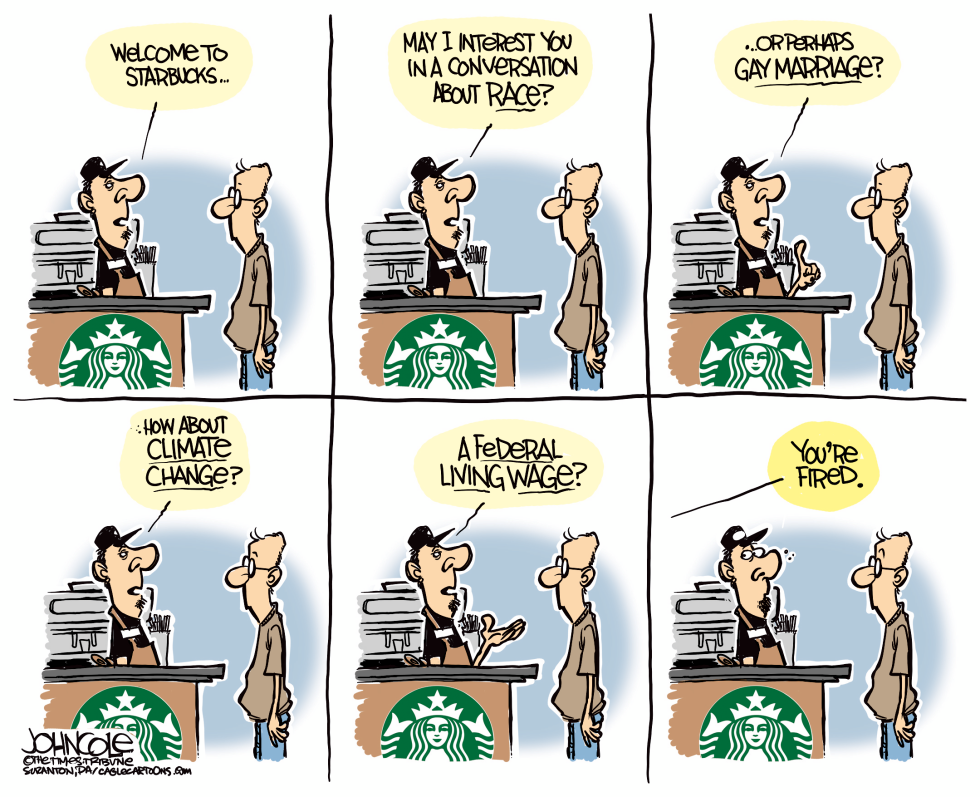  STARBUCKS CONVERSATIONS by John Cole