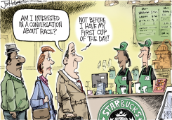 STARBUCKS by Joe Heller