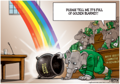 SELECT COMMITTEE ON BENGHAZI LOOKS FOR POT OF GOLD AT END OF CLINTON EMAIL RAINBOW by R.J. Matson