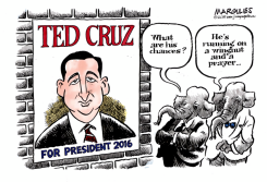 TED CRUZ FOR PRESIDENT  by Jimmy Margulies