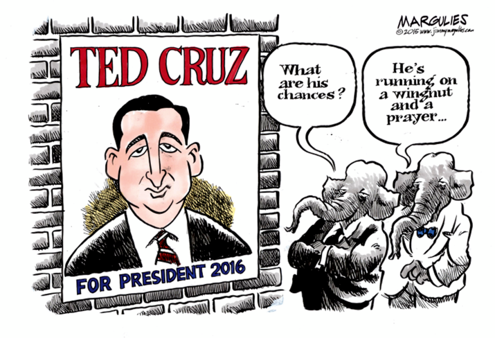 Ted Cruz for President color