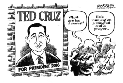 TED CRUZ FOR PRESIDENT by Jimmy Margulies