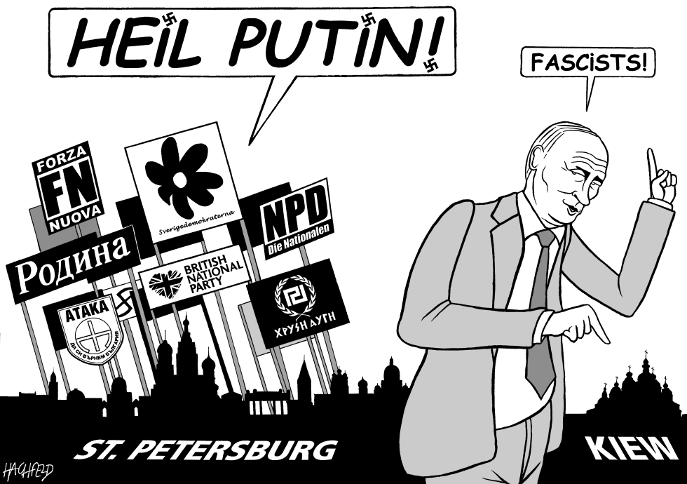 fascist parties meet in St Petersburg