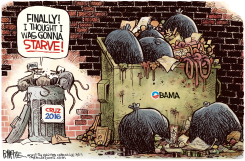 FINICKY EATERS  by Rick McKee