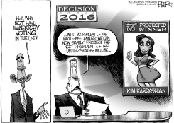 MANDATORY VOTING by Nate Beeler