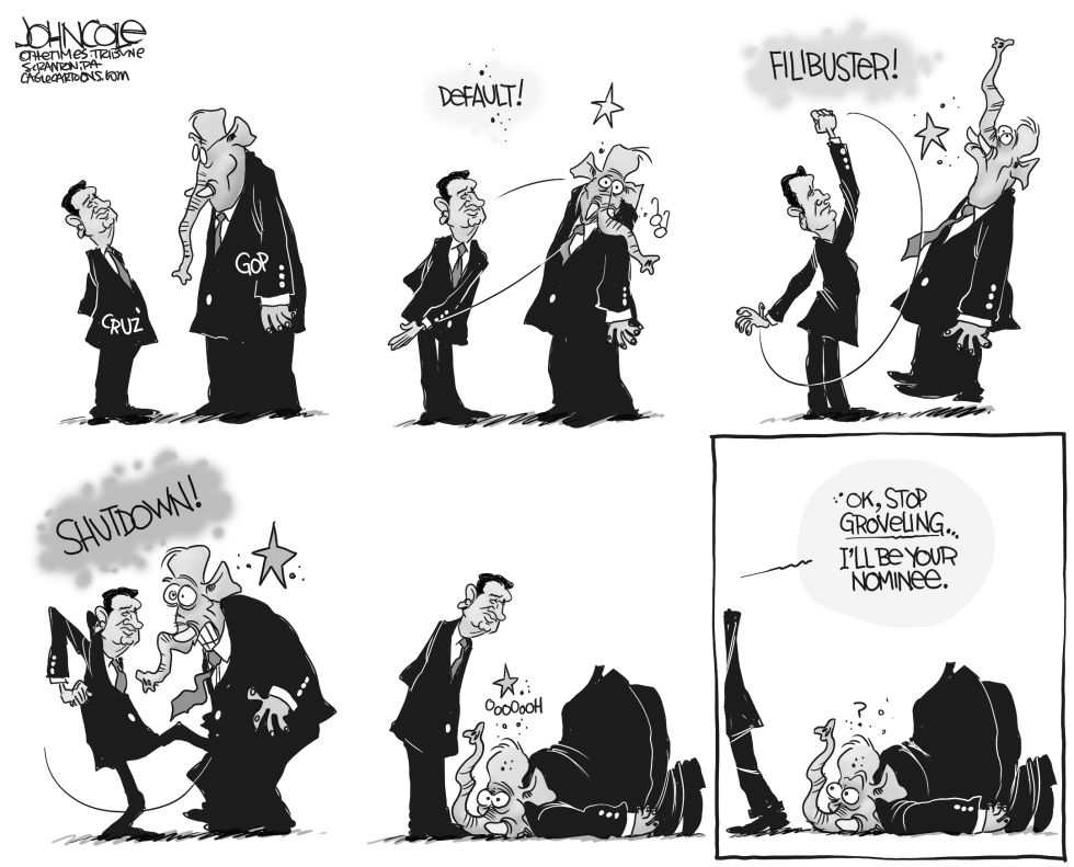 Ted Cruz and the GOP BW