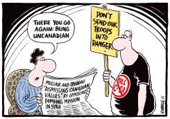 BEING UNCANADIAN by Ingrid Rice