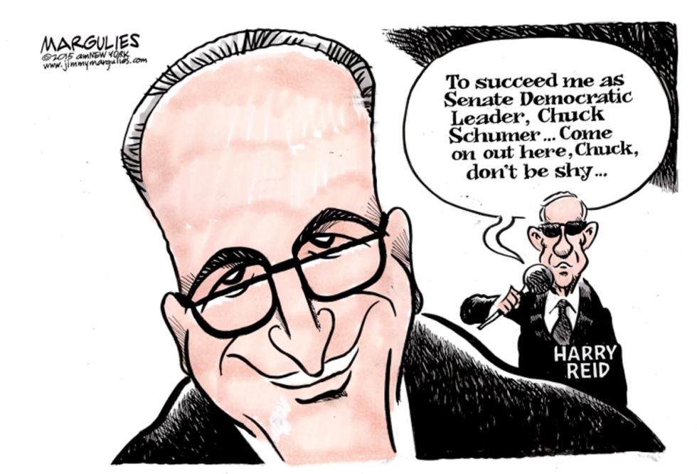 Harry Reid names a successor color