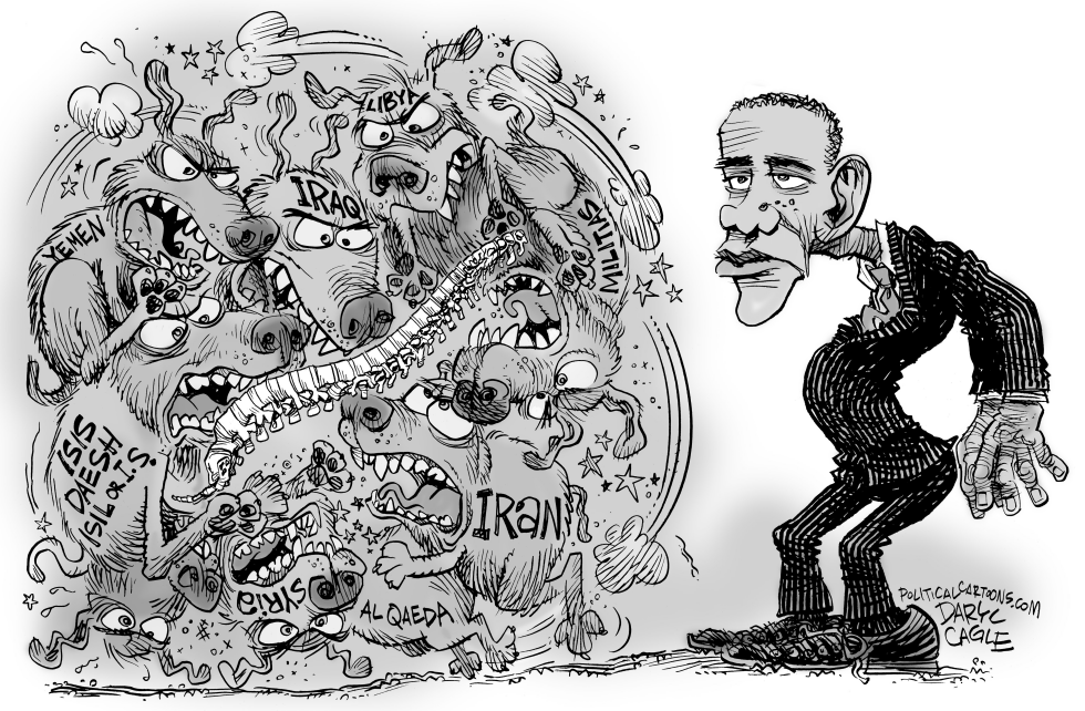Spineless Obama and the Middle East