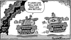 ARAB ARMY by Bob Englehart