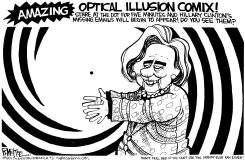 HILLARY APRIL FOOLS by Rick McKee