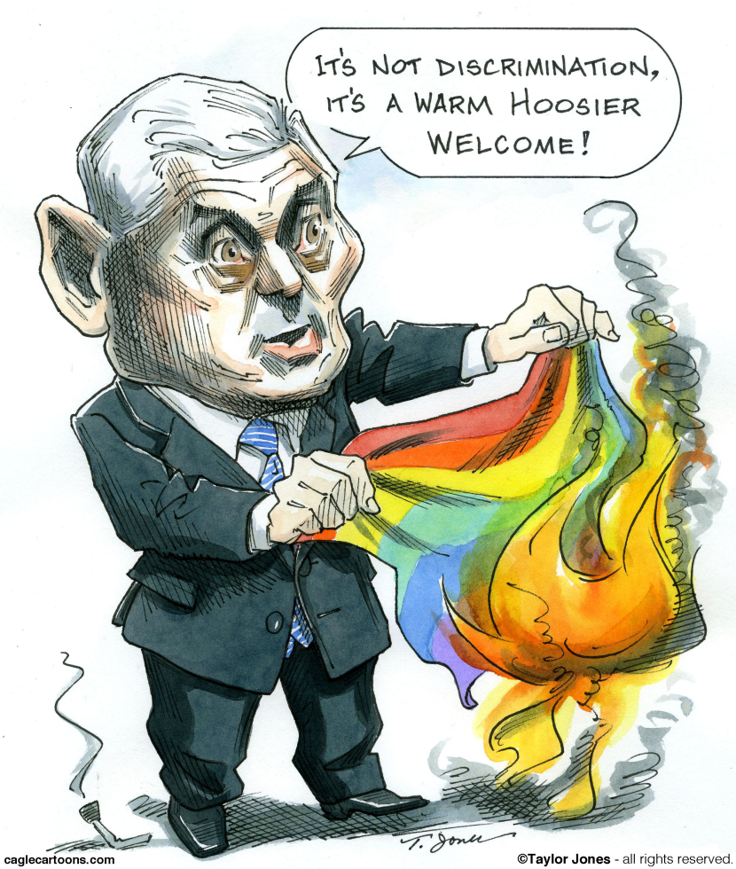 Indiana governor Mike Pence