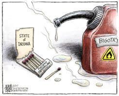 INDIANA LAW  by Adam Zyglis