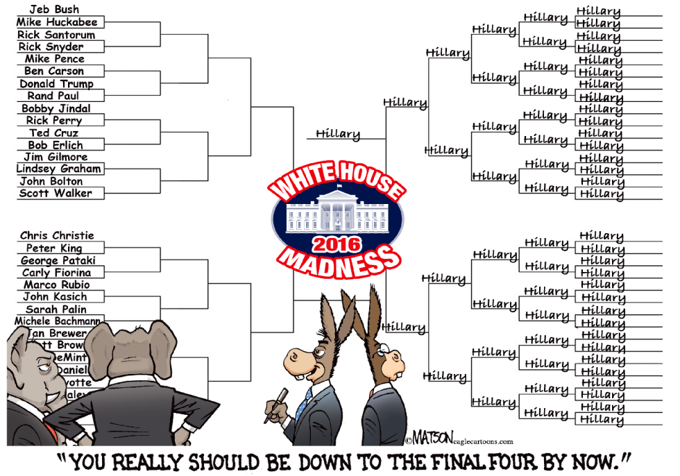 Republicans Struggle With Election 2016 Brackets-COLOR