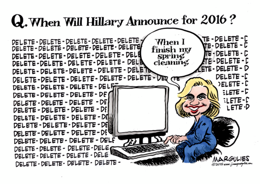 Hillary e-mails and 2016 color