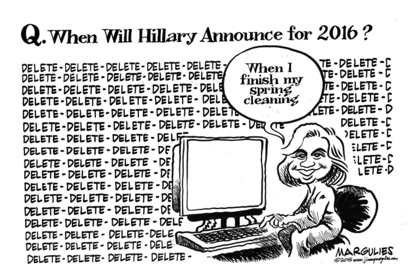 Hillary e-mails and 2016