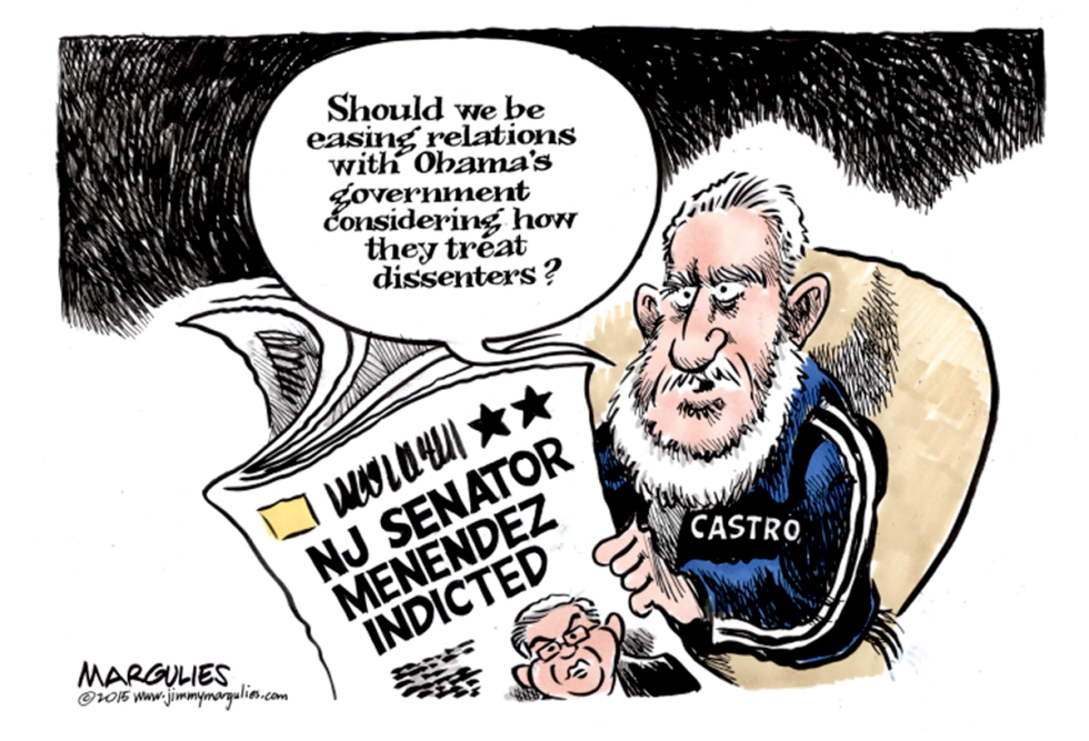 NJ Senator Menendez Indicted color