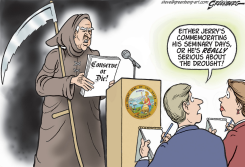 CALIF JERRY DROUGHT by Steve Greenberg