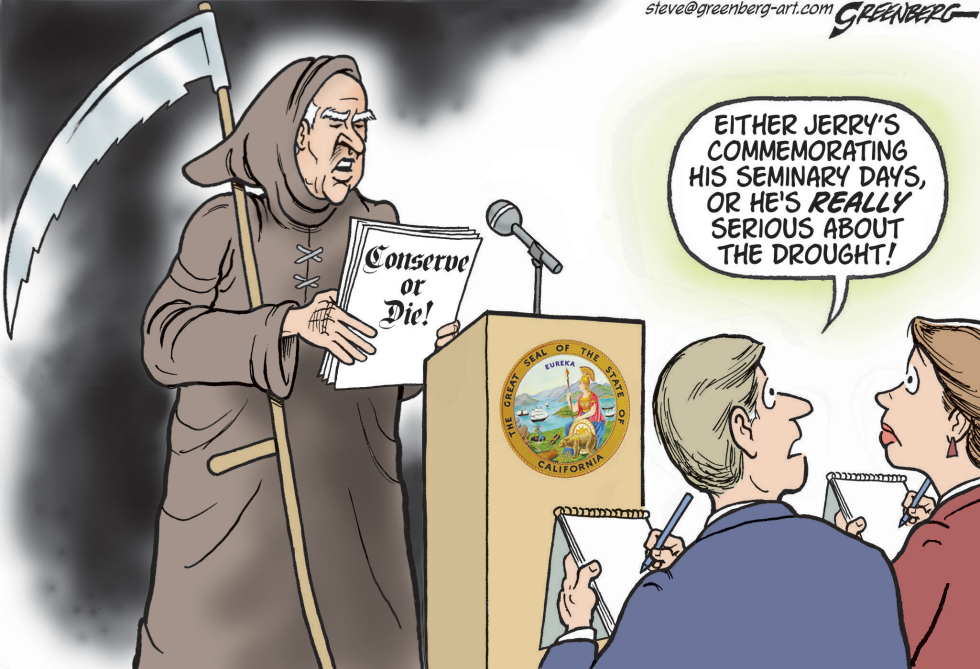 CALIF JERRY DROUGHT
