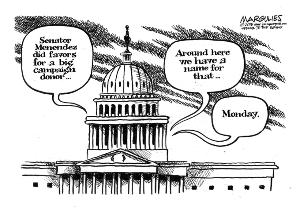 Senator Menendez and campaign donor