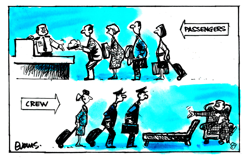 Passengers and Crew