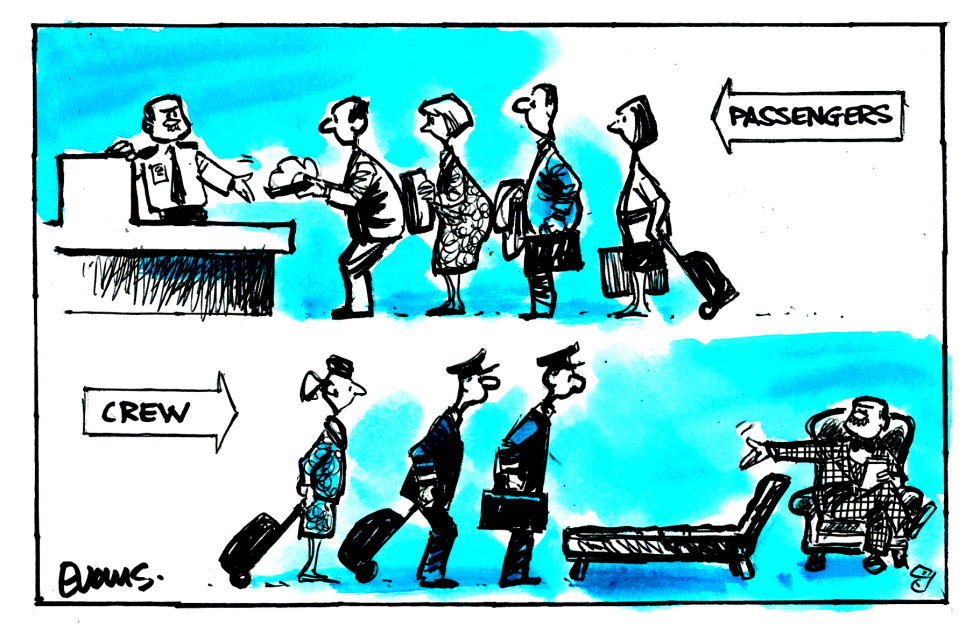 Passengers and Crew