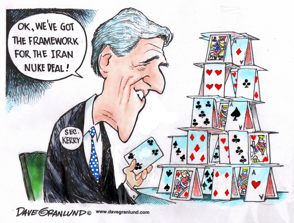  IRAN NUKE DEAL by Dave Granlund