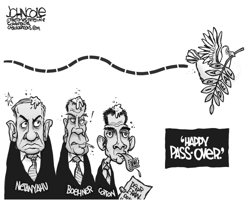 Happy Pass-Over BW