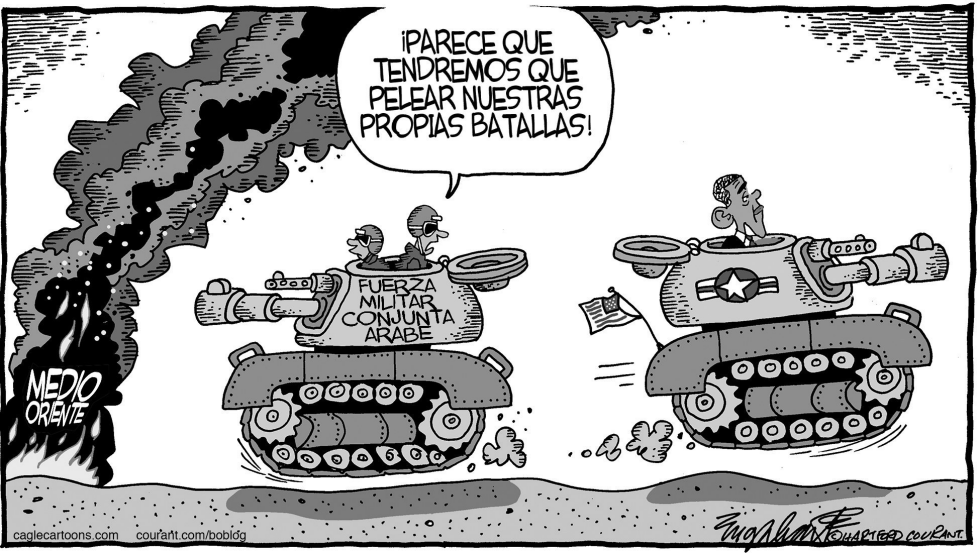  EJERCITO ARABE by Bob Englehart