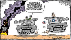 EJERCITO ARABE /  by Bob Englehart