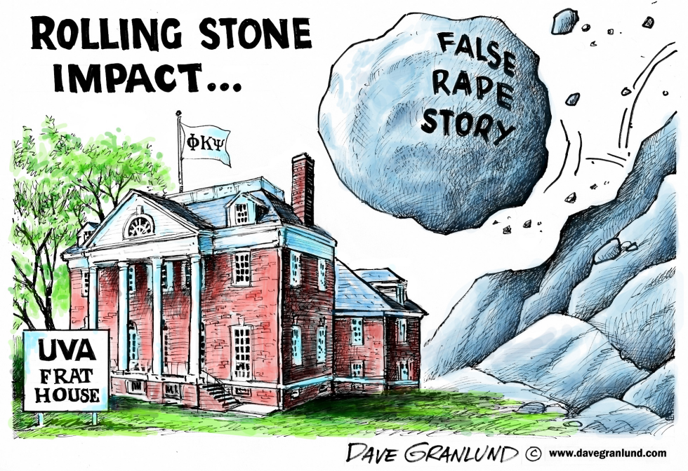 Rolling Stone and UVA frat house