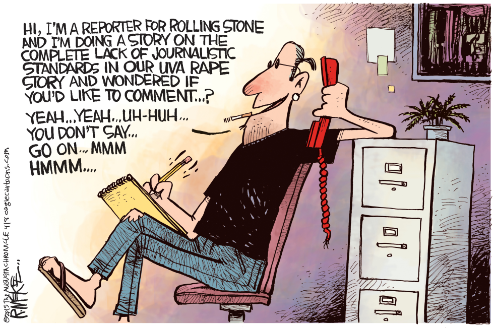  ROLLING STONE by Rick McKee