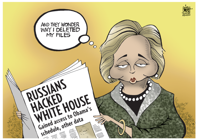 HACKERS AND HILLARY, COLOR