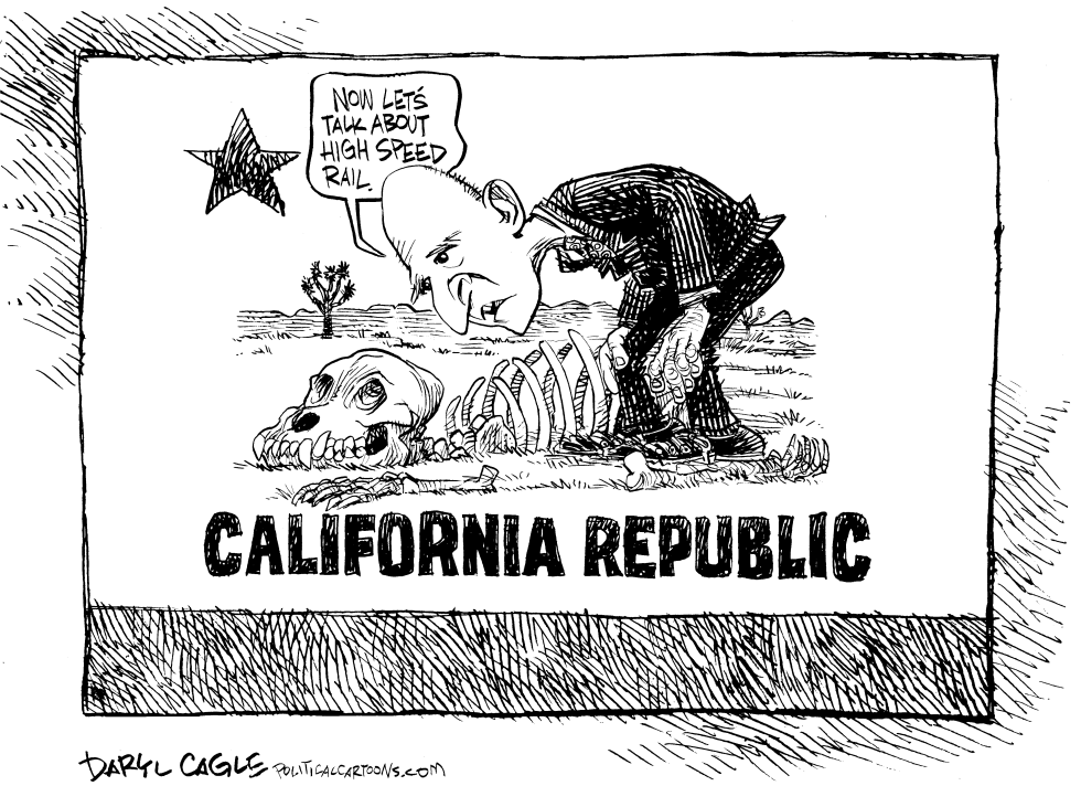 Jerry Brown - Drought and High Speed Rail