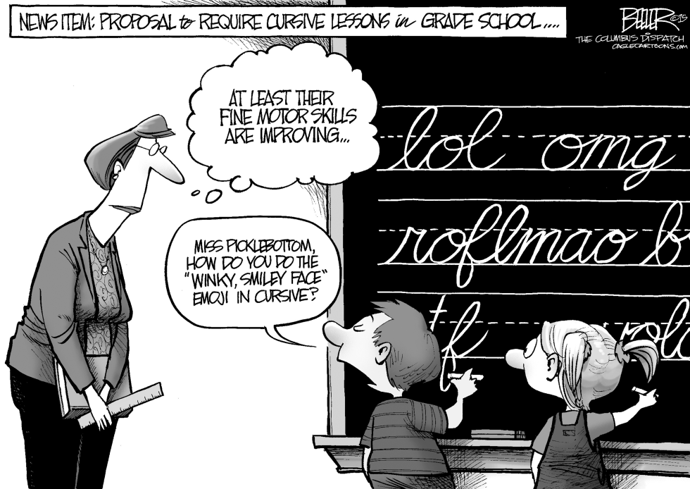 LOCAL OH - Requiring Cursive