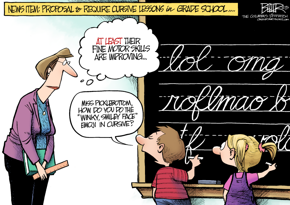 LOCAL OH - Requiring Cursive COLOR