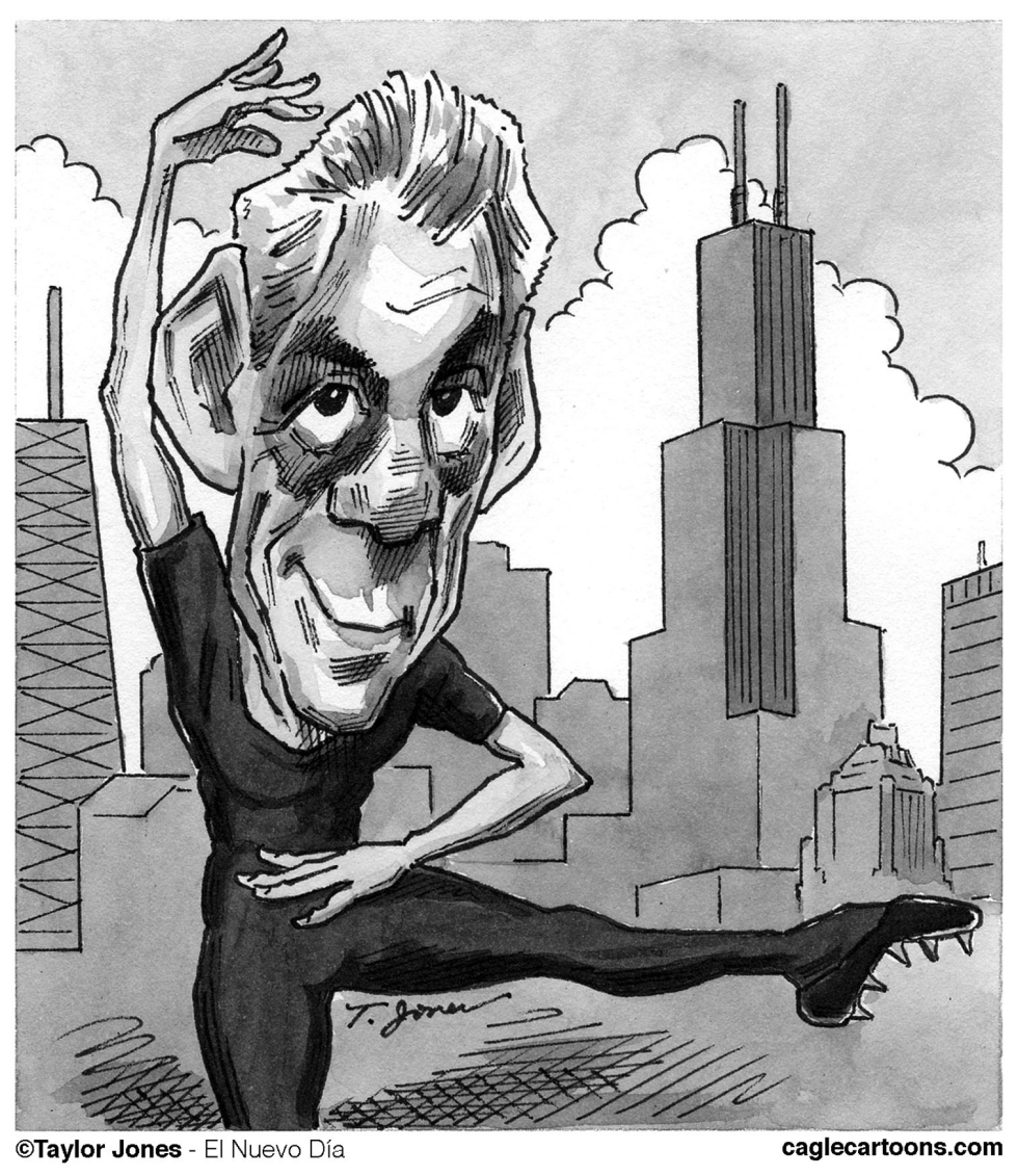 Rahm plays nice