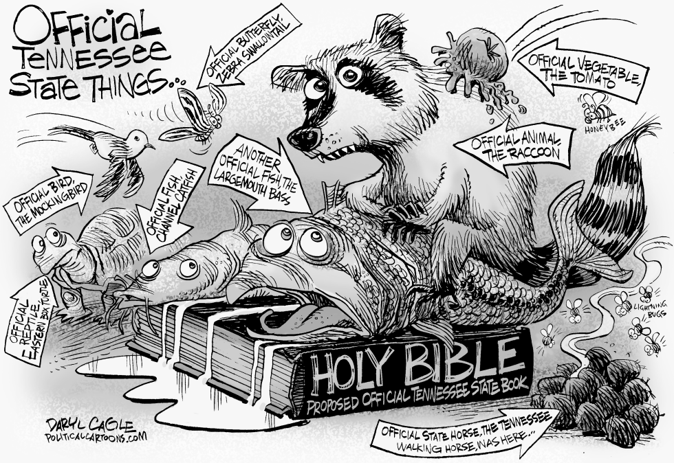 The Bible and Other Official Tennessee Stuff