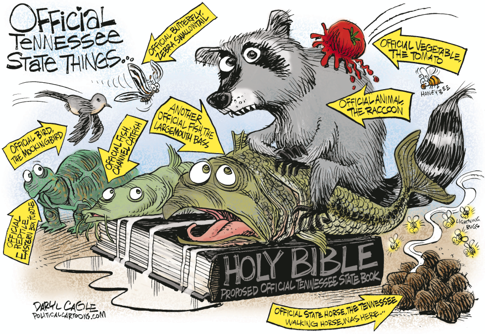 The Bible and Other Official Tennessee Stuff COLOR