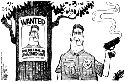 SC KILLER COP by Rick McKee