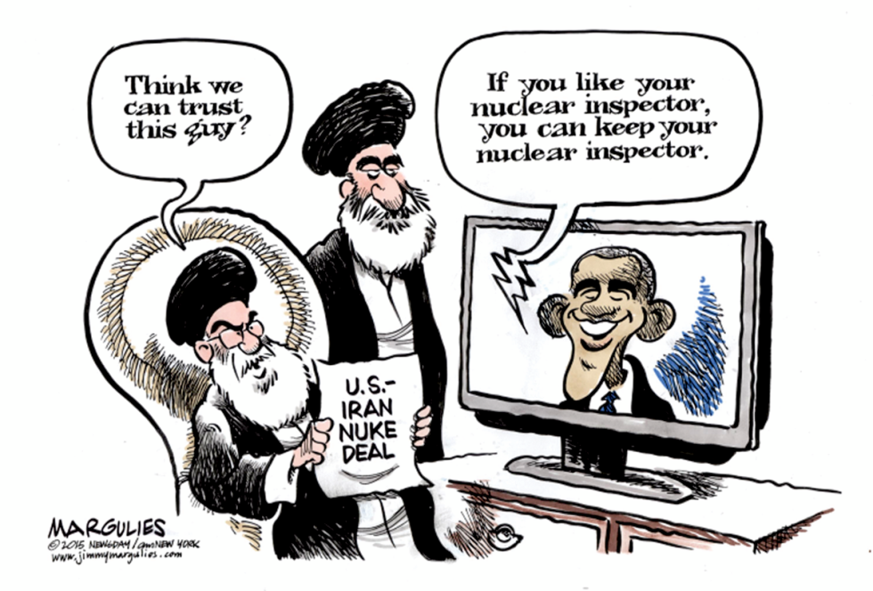 US and Iran nuclear deal color