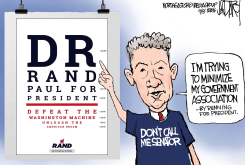 RAND  RUNS FOR PRESIDENT by Jeff Darcy