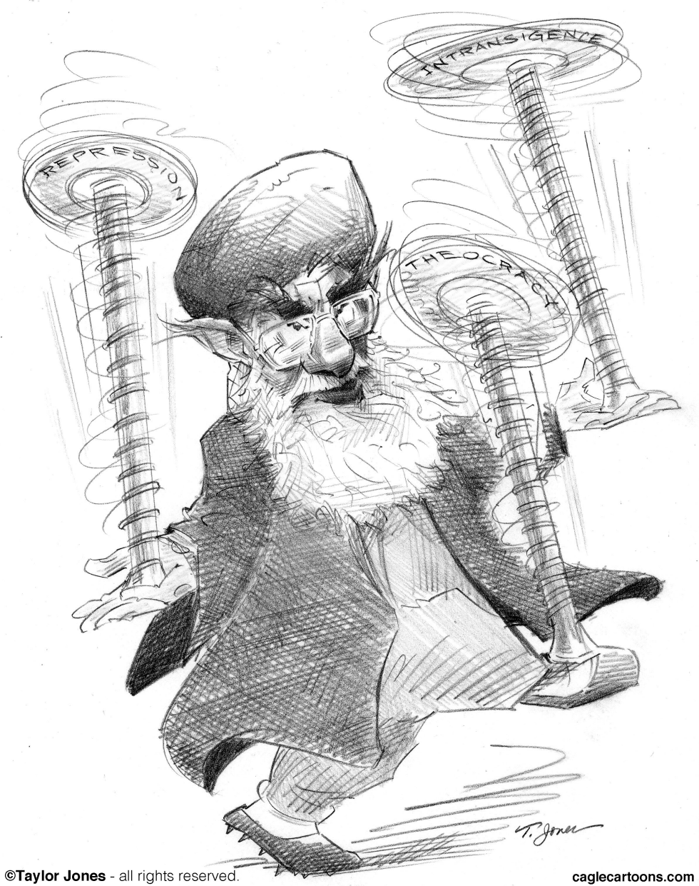  SUPREME LEADER KHAMENEI by Taylor Jones